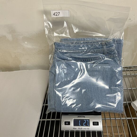 Chico’s Additions Bootcut Jeans Size 3 (16) Blue High Rise Light Wash Stretch - Picture 10 of 10